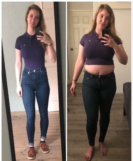 Naakte gelekte OnlyFans-foto van Goodgirlgrow