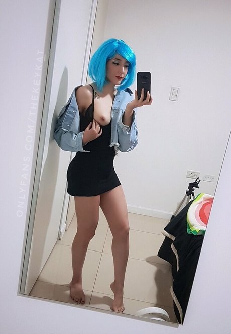 Naakte gelekte OnlyFans-foto van Thekeykat