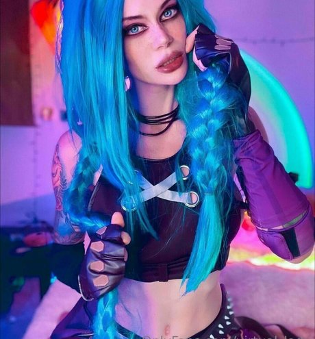 Naakte gelekte OnlyFans-foto van Virtual Lady