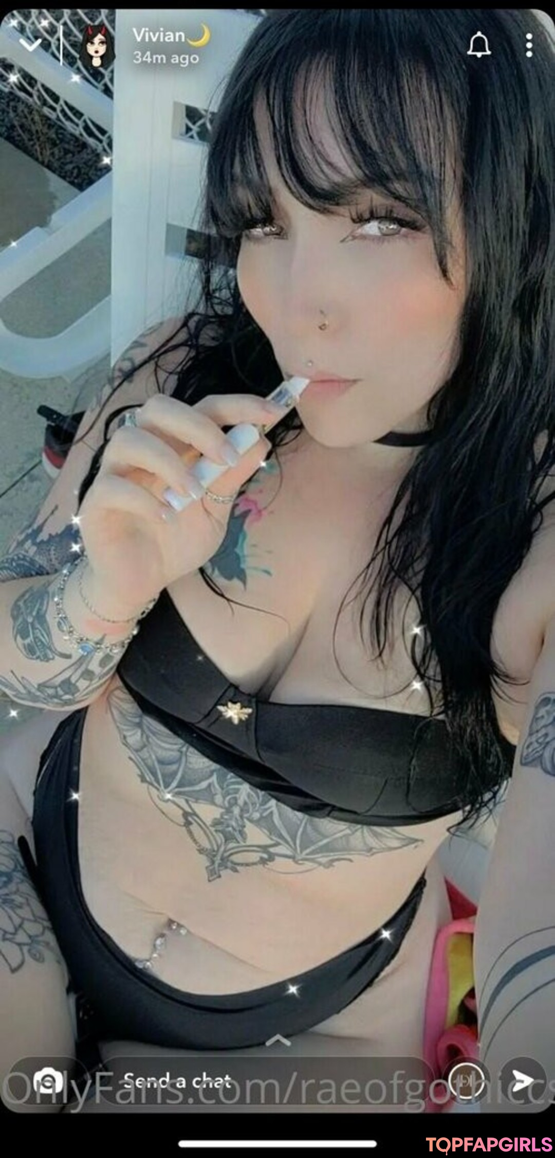 Naakte gelekte OnlyFans-foto van Raeofgothiccsunshine #6 Naakte gelekte OnlyFans-foto van Raeofgothiccsunshine #6