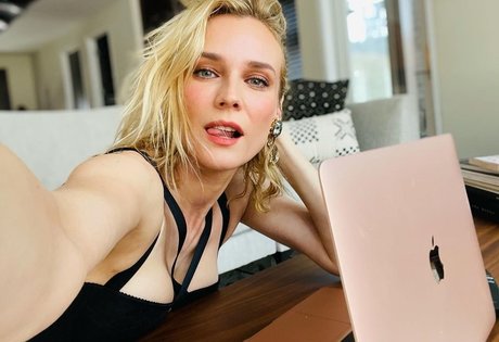 Naakte gelekte OnlyFans-foto van Diane Kruger