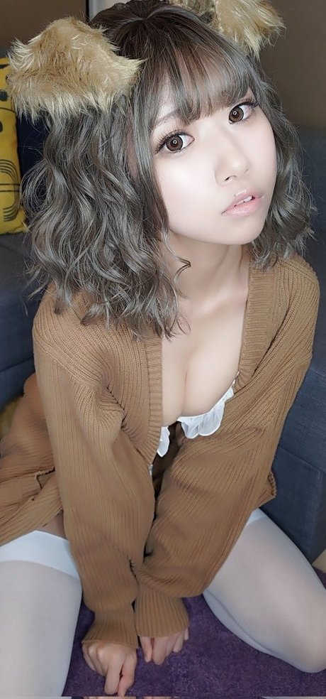 Naakte gelekte OnlyFans-foto van Hitsuji Negoto