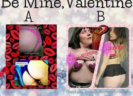 Naakte gelekte OnlyFans-foto van Shimmerpromotions