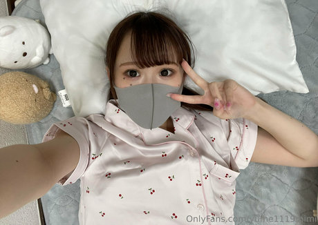 Naakte gelekte OnlyFans-foto van Yume1119mimi