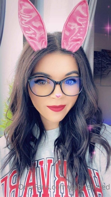 Naakte gelekte OnlyFans-foto van Gabriellered