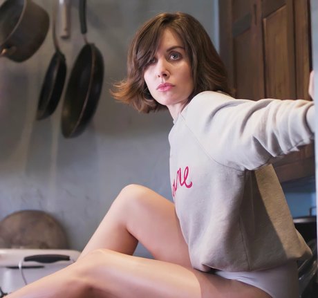 Naakte gelekte OnlyFans-foto van Alison Brie