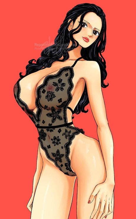 Naakte gelekte OnlyFans-foto van One Piece