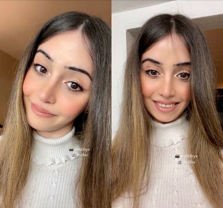 Naakte gelekte OnlyFans-foto van Liberty Valentine