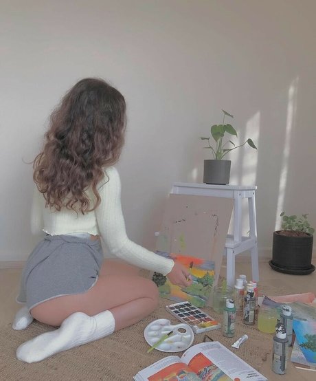 Naakte gelekte OnlyFans-foto van Meltem Koc