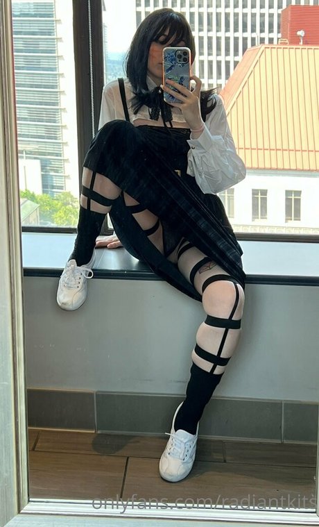 Naakte gelekte OnlyFans-foto van Radiantkitsune