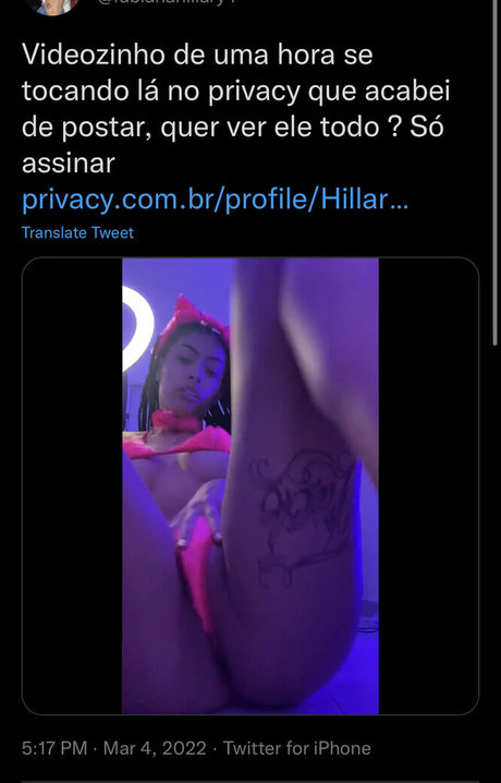 Naakte gelekte OnlyFans-foto van Hillary Fabii