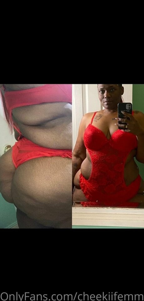 Naakte gelekte OnlyFans-foto van Cheekiifemme