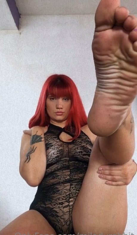 Naakte gelekte OnlyFans-foto van Miladyrabbit