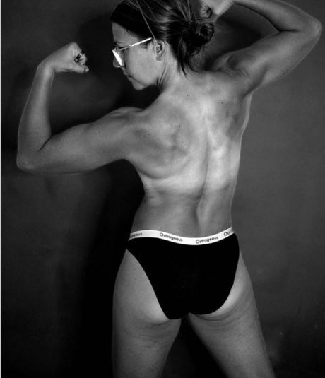Naakte gelekte OnlyFans-foto van Ali Spagnola