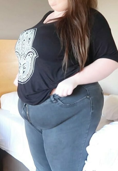 Naakte gelekte OnlyFans-foto van Bbwjodie