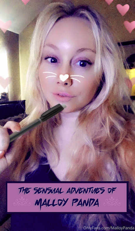 Naakte gelekte OnlyFans-foto van Malloypanda