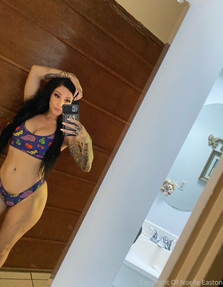 Naakte gelekte OnlyFans-foto van Thenoelleeaston