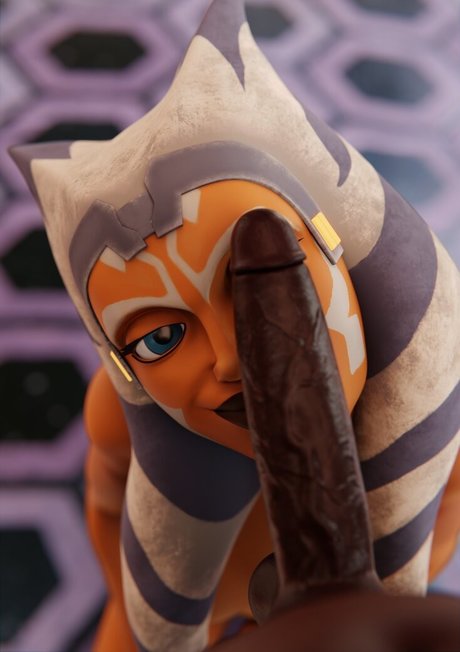 Naakte gelekte OnlyFans-foto van Ahsoka Tano