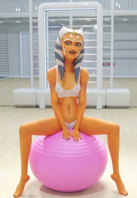 Naakte gelekte OnlyFans-foto van Ahsoka Tano