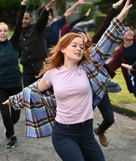 Naakte gelekte OnlyFans-foto van Jane Levy