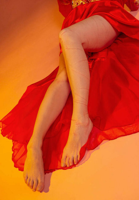 Naakte gelekte OnlyFans-foto van Agflower