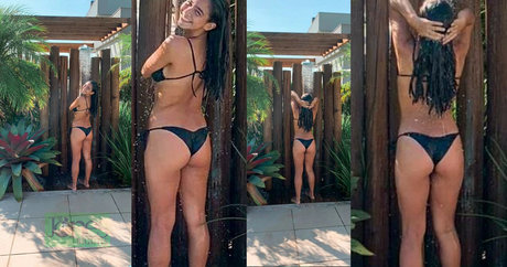 Naakte gelekte OnlyFans-foto van Bella Barp