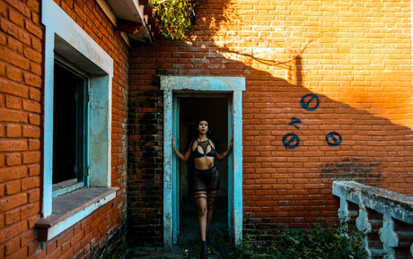 Naakte gelekte OnlyFans-foto van Filomenna