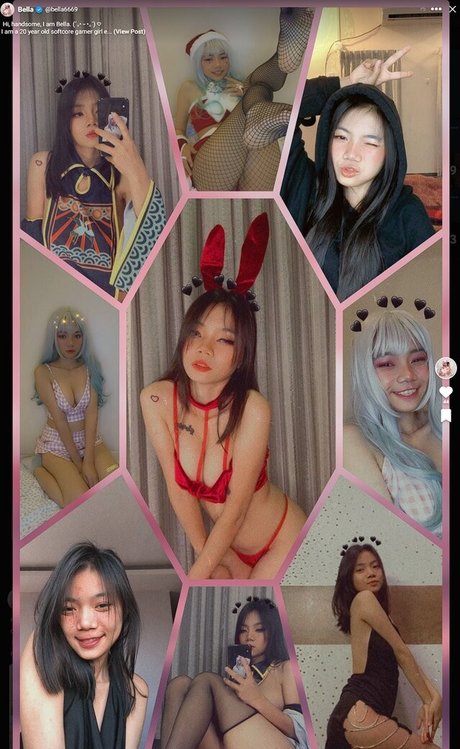 Naakte gelekte OnlyFans-foto van Angelakitty