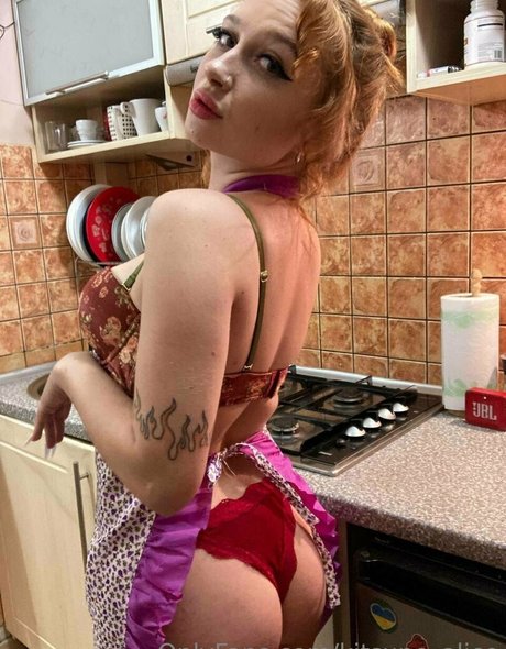 Naakte gelekte OnlyFans-foto van Kitsunealicie