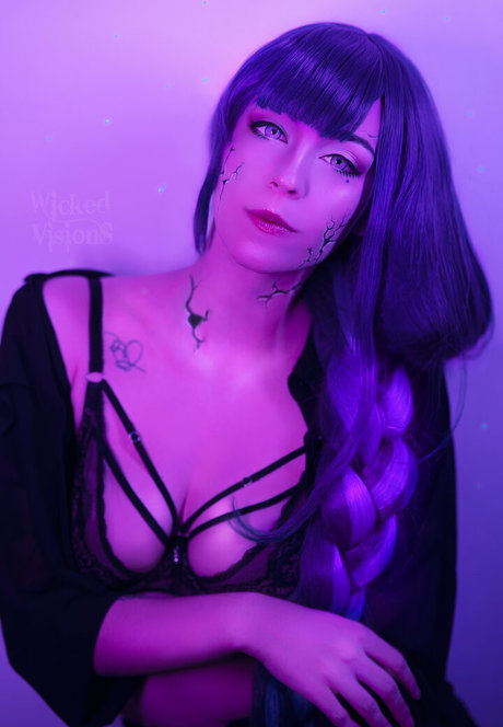Naakte gelekte OnlyFans-foto van Inochi