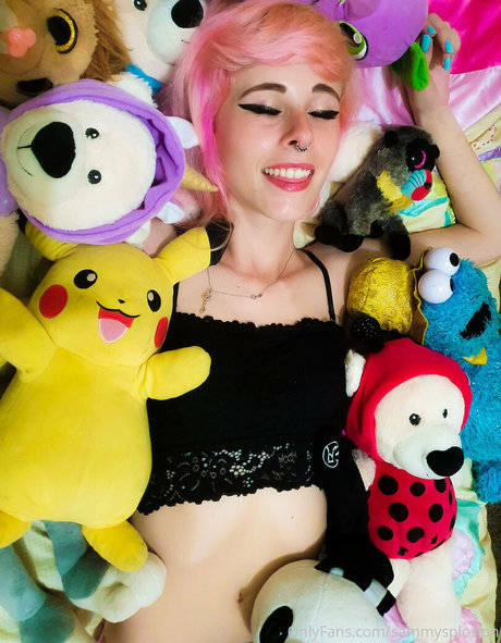 Naakte gelekte OnlyFans-foto van Sammy Splosion