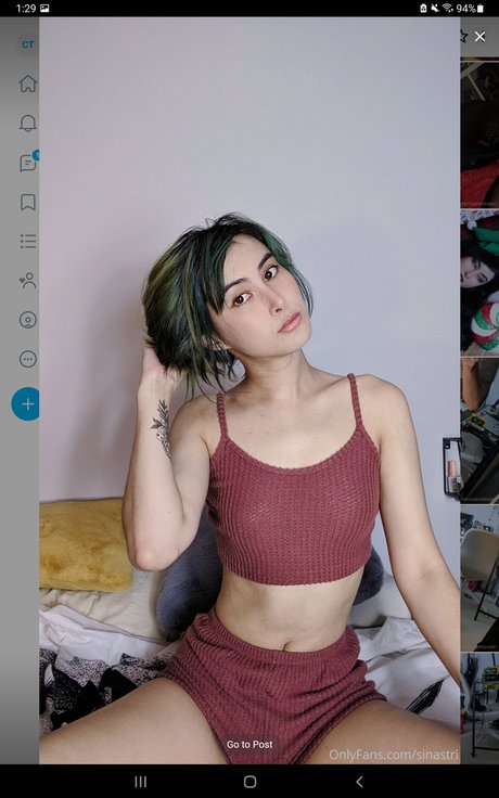 Naakte gelekte OnlyFans-foto van Sinastri