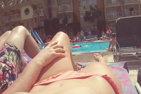 Naakte gelekte OnlyFans-foto van Sextathlon