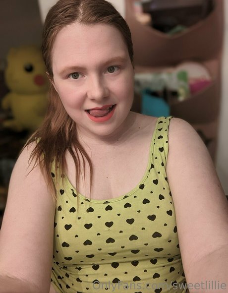 Naakte gelekte OnlyFans-foto van Sweetlillie