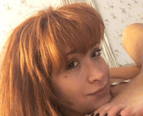 Naakte gelekte OnlyFans-foto van Briny De Laet