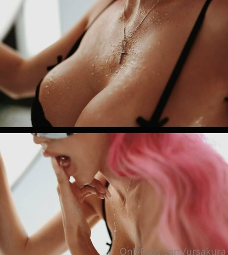 Naakte gelekte OnlyFans-foto van Ursakura