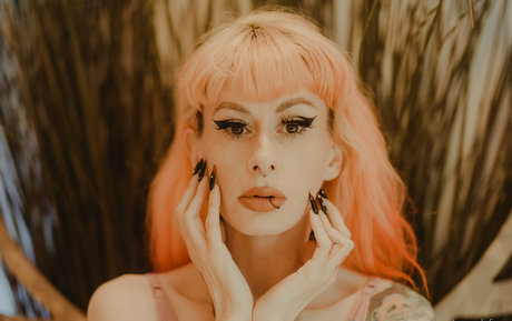 Naakte gelekte OnlyFans-foto van Ondreeahfree
