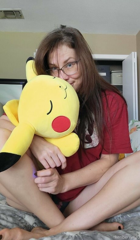 Naakte gelekte OnlyFans-foto van Keriberry420