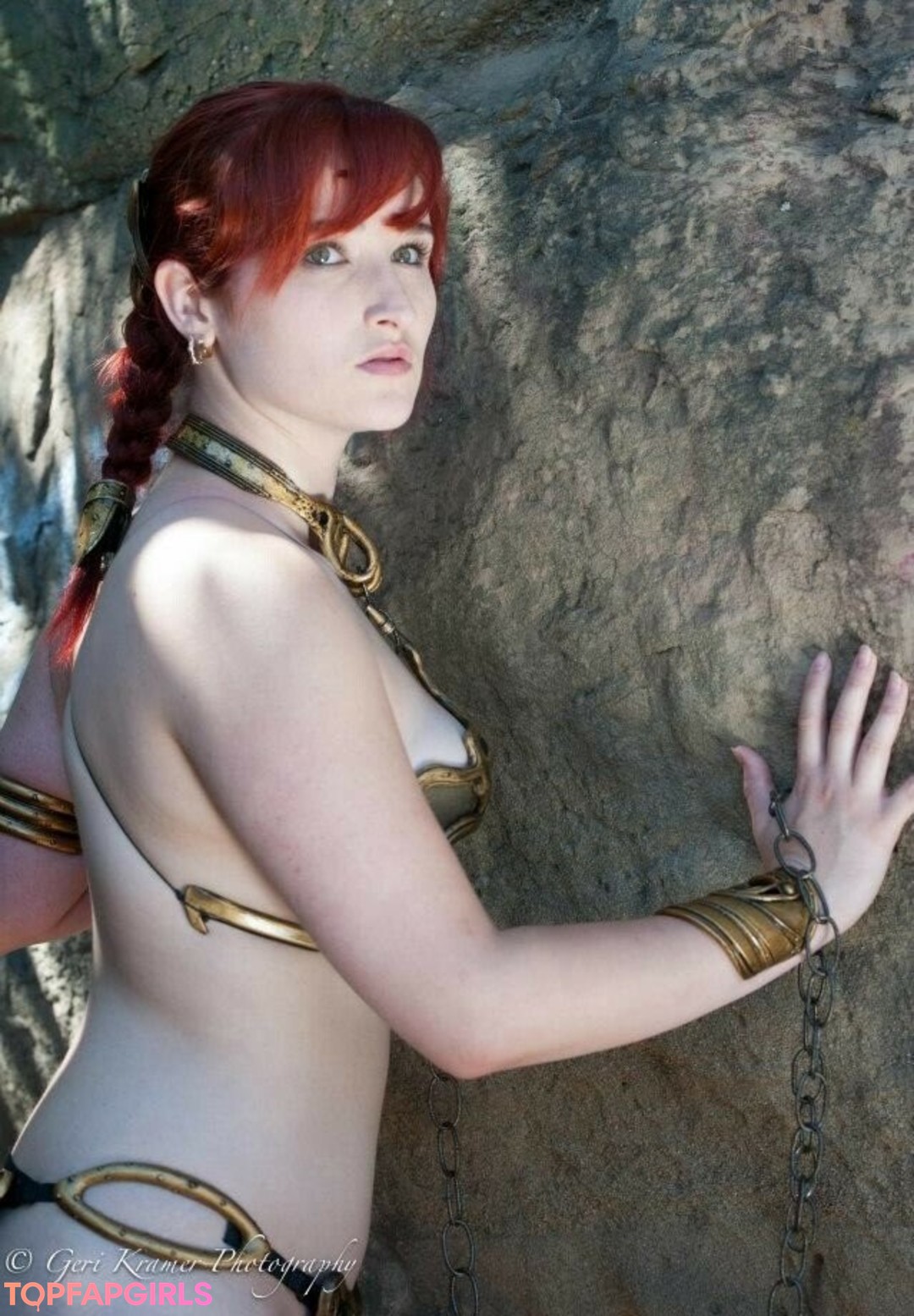 Naakte gelekte OnlyFans-foto van Alexandria The Red #1410