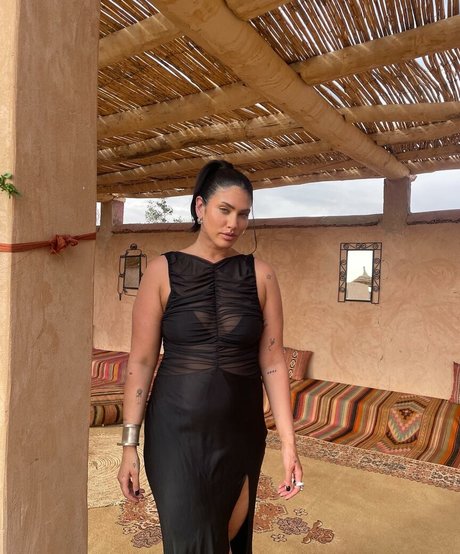 Naakte gelekte OnlyFans-foto van Latecia Thomas