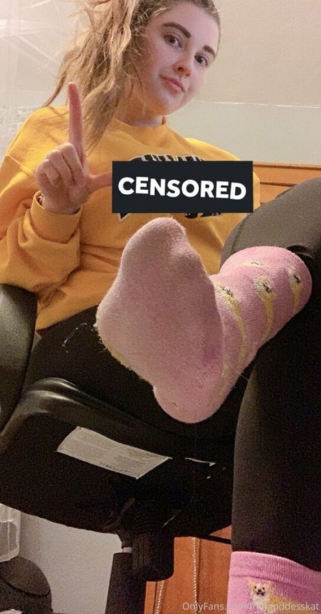 Naakte gelekte OnlyFans-foto van Footgoddesskat