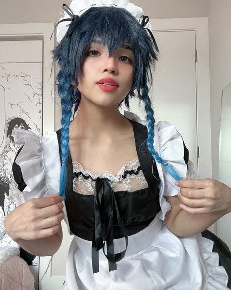 Naakte gelekte OnlyFans-foto van Edenthefairy