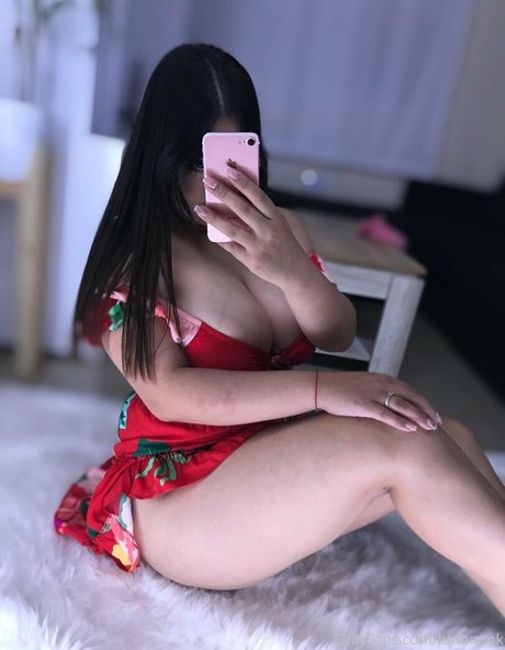 Naakte gelekte OnlyFans-foto van Lunnnaok