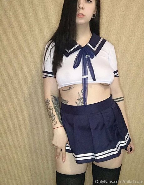 Naakte gelekte OnlyFans-foto van Mila1cute