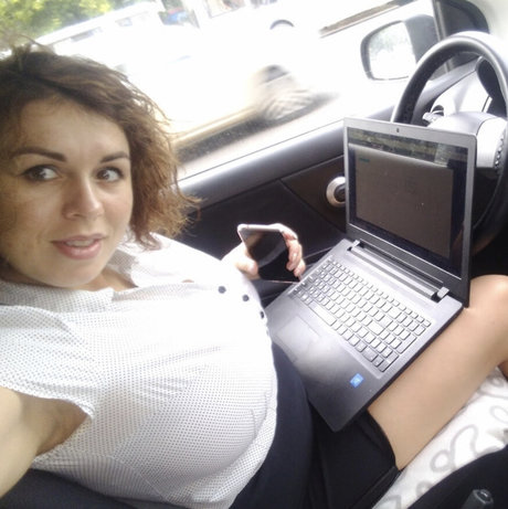 Naakte gelekte OnlyFans-foto van Natalia B