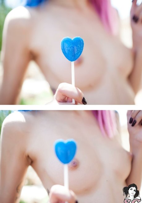 Naakte gelekte OnlyFans-foto van Lilianne