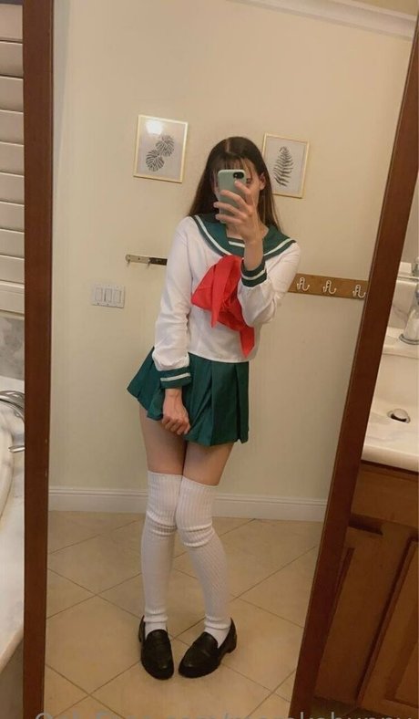 Naakte gelekte OnlyFans-foto van Merokobunny