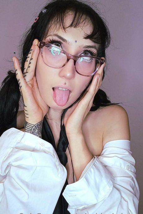 Naakte gelekte OnlyFans-foto van Missblackcherry