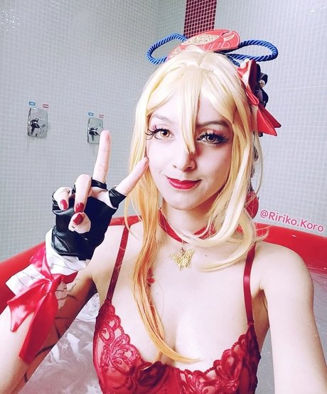 Naakte gelekte OnlyFans-foto van Ririko Koro